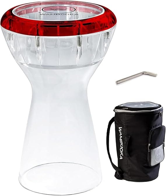 Buy Wambooka Diamond Darbuka - 22.2 cm head drum, with brass