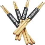 WAMBOOKA - American Walnut Drumsticks - Pack of 4 Pairs - American Standard® Series - 5A - 5B - Wood Drop Tip (5A)  Musical Instruments