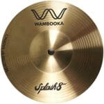 Wambooka Cymbals Splash 8 Inch (20.3cm) Drum Plate - Traditional Alloy Finish Musical Instruments