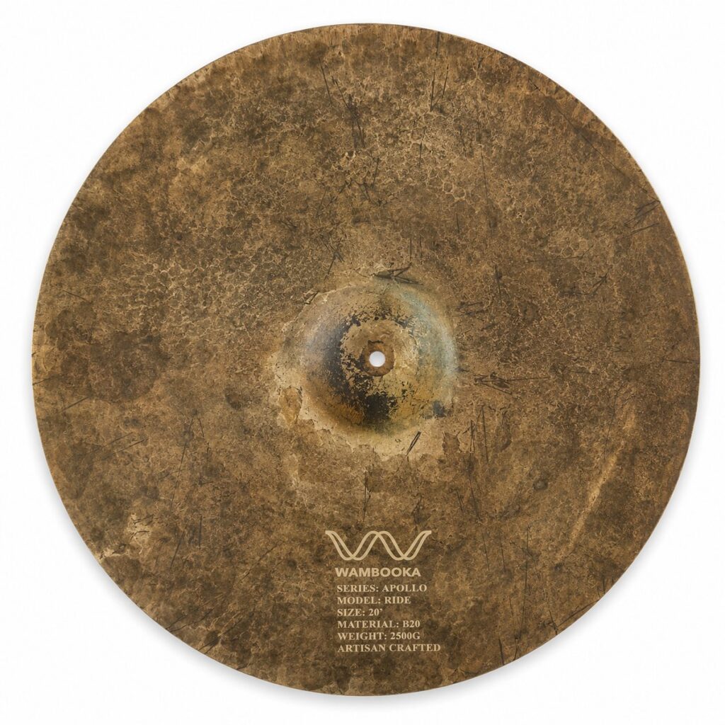 Wambooka Apollo Ride 20 inch B20 hand-hammered cymbal