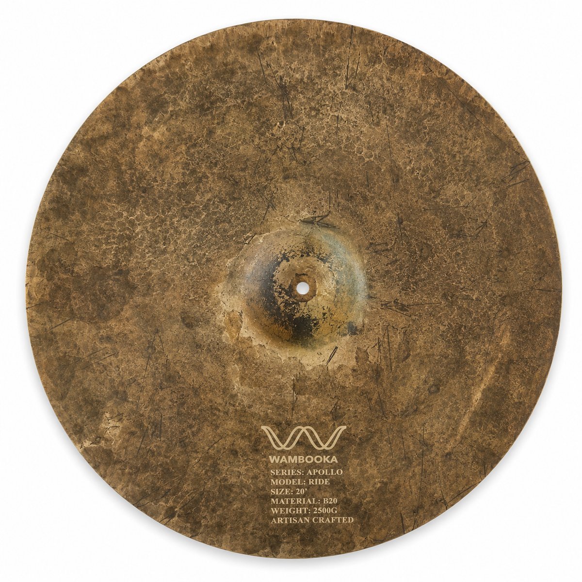 Wambooka Apollo Ride 20 inch B20 hand-hammered cymbal