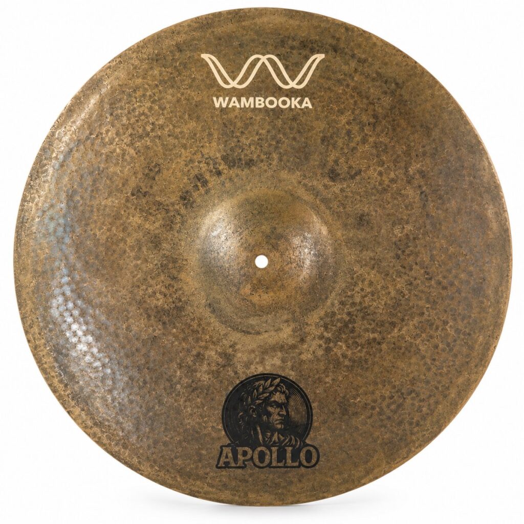 Wambooka Apollo Ride 22 inch B20 hand-hammered cymbal