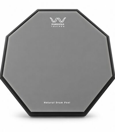 Wambooka Trainer Pad 8″ — Octagonal Drum Practice Pad, Silent Rebound, Carry Case Included