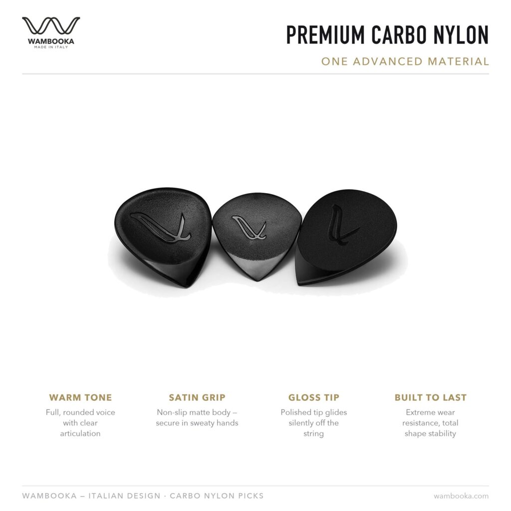 Plettro Carbo Nylon, Big Guy (confezione da 5)