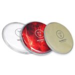 Pelli per darbuka Wambooka Diamond 8,75″, set da 3 (trasparente, Red Lava, Camel Race)