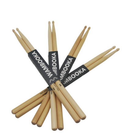 Wambooka Light Pro Drumsticks, Canadian Maple (5A / 5B / 7A)